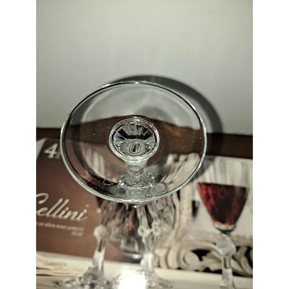Set of 4 Cellini 10oz Wine Goblets